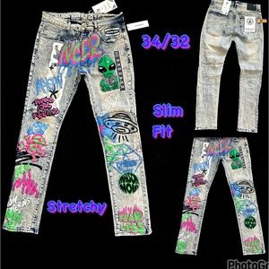 Men’s street wear jeans
